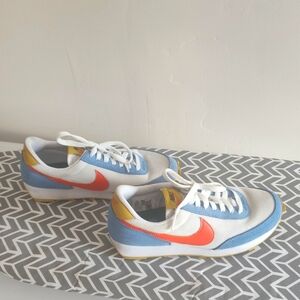 Nike Daybreak University Blue/Orange Size 7.5